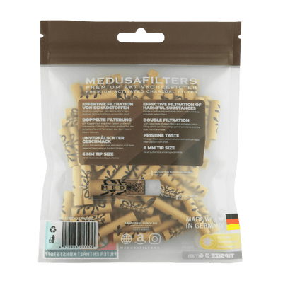 Detailansicht MedusaFilters Organic Hybridfilter im 100er Pack