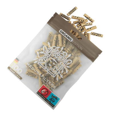 MedusaFilters Organic Hybrid Aktivkohlefilter 6 mm 100er Pack