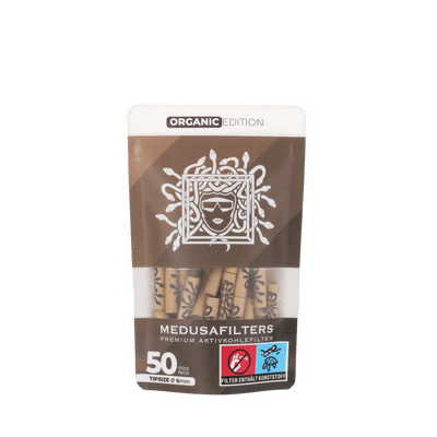 MedusaFilters Organic Hybrid Aktivkohlefilter 6 mm 50er Pack