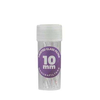 Detail der gedrehten Struktur am Twisted Glasfilter 10 mm