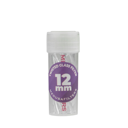 Detailansicht der gedrehten Twist-Struktur am Glasfilter