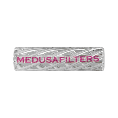 MedusaFilters Twisted Glasfilter 8 mm aus Glas, 1 Stück