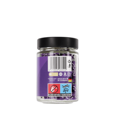 Detailansicht: MedusaFilters VIOLET 100er Glas mit Hybridfiltern