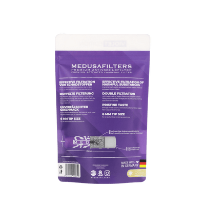 Detailansicht MedusaFilters VIOLET 250er Pack Hybridfilter