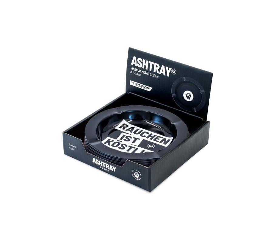 Metal Ashtray - 135mm - Rauchen Ist Köstlich kaufen bei rauchwerk.ch