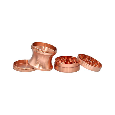 Metall-Grinder in Roségold, 4-teilig, 52 mm