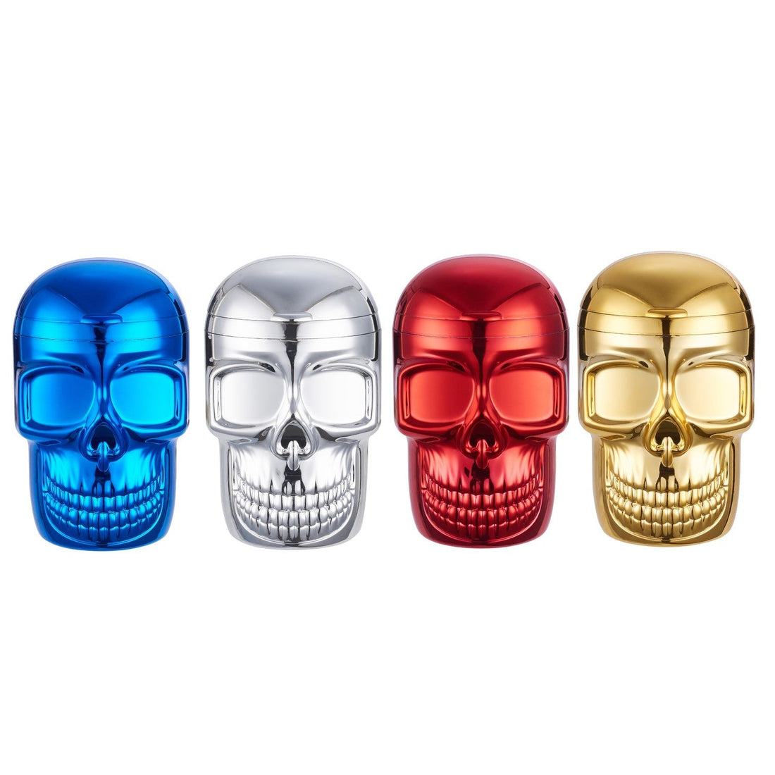 Metallic Skull Auto Aschenbecher mit LED Beleuchtung kaufen bei rauchwerk.ch
