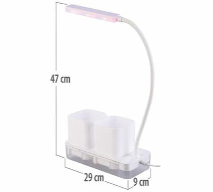 Detailansicht Mini Gewächshaus LED mit Abdeckung