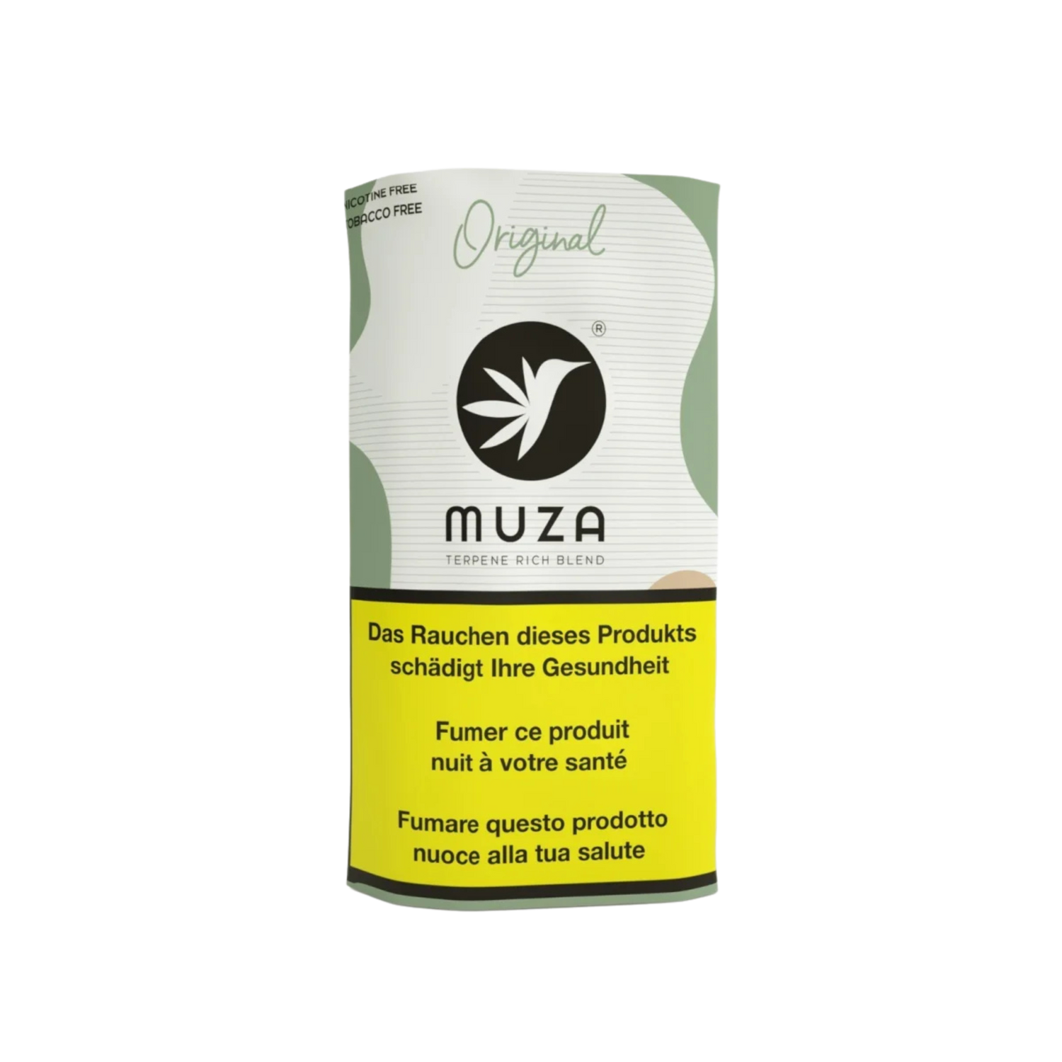 MUZA Hemp Original Tabakersatz 10g Kiosk-Einheit Packung