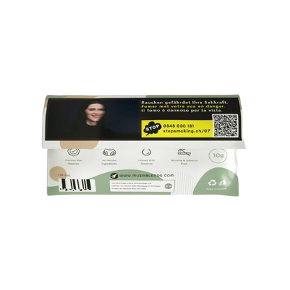MUZA Hemp Original Hanfmischung Tabakersatz Detailansicht
