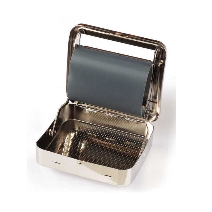 OCB Automatic Rolling Box beim Einlegen des Papers