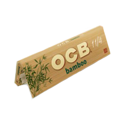 OCB Bamboo 1 1/4 Zigarettenpapier aus Bambus, 25 Blatt