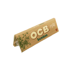 OCB Bamboo 1 1/4 Zigarettenpapier aus Bambus, 25 Blatt