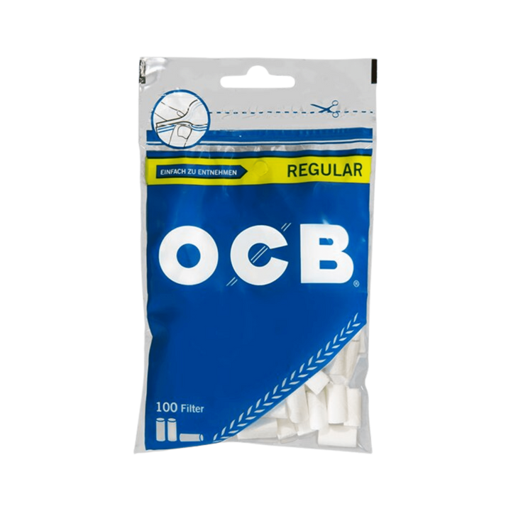 OCB Zigarettenfilter Regular 7,5mm Beutel mit 100 Filtern