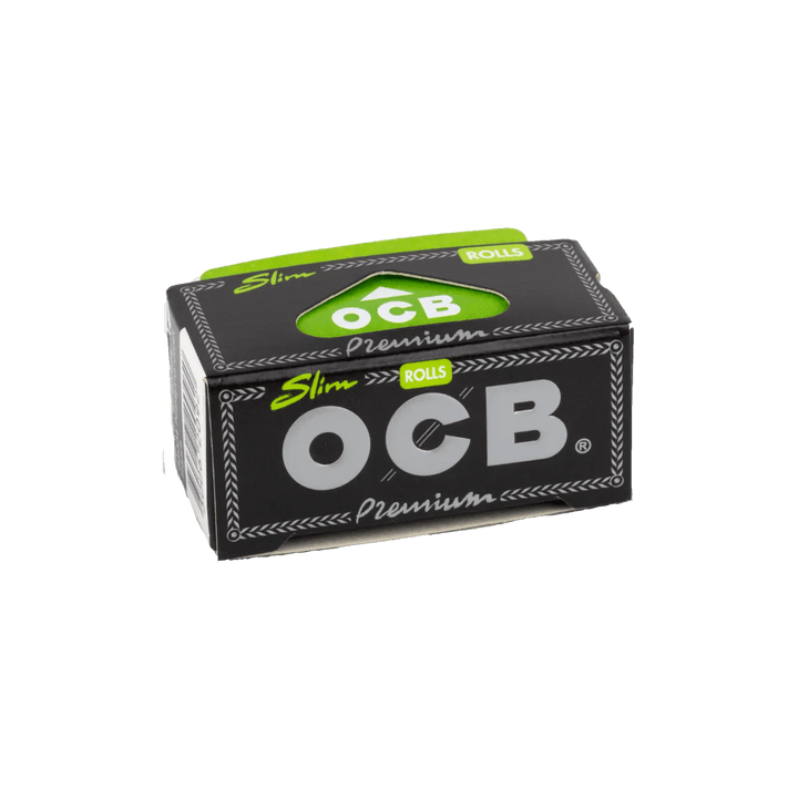 OCB Premium Slim Rolls Verpackung Rückseite mit Produktinfos