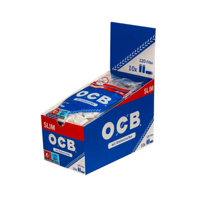OCB Slim Filter 6mm Boxansicht mit 120 Filtern