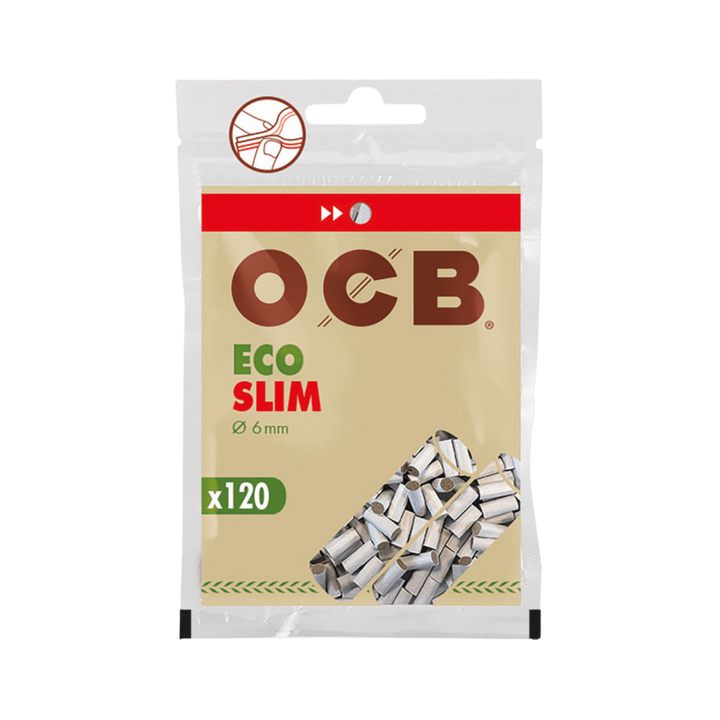 OCB Zigarettenfilter Slim Bio 6mm Beutel 120 Stück