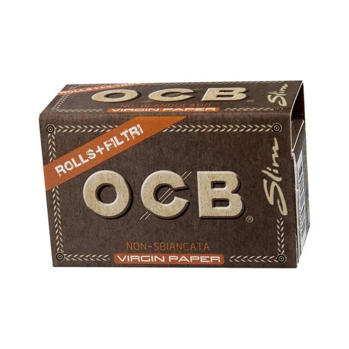OCB Virgin Slim Rolls Tips Packung mit 4 Meter Rolle