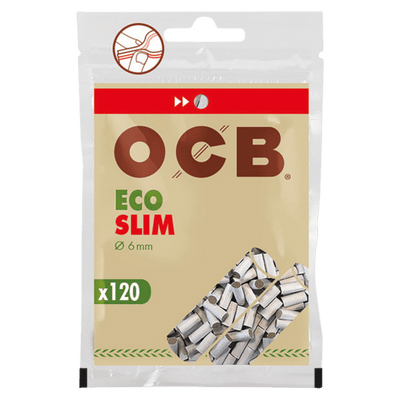 OCB Zigarettenfilter Slim Bio 6mm Beutel 120 Stück