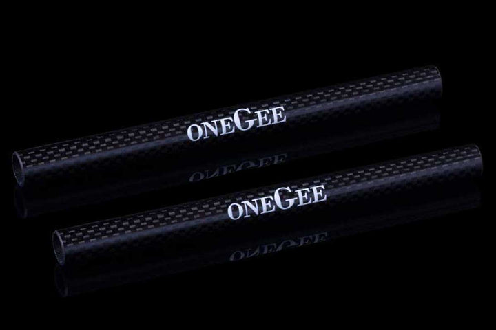 oneGee Straw Carbon 6 mm – Ziehröhrchen, 3 Stück