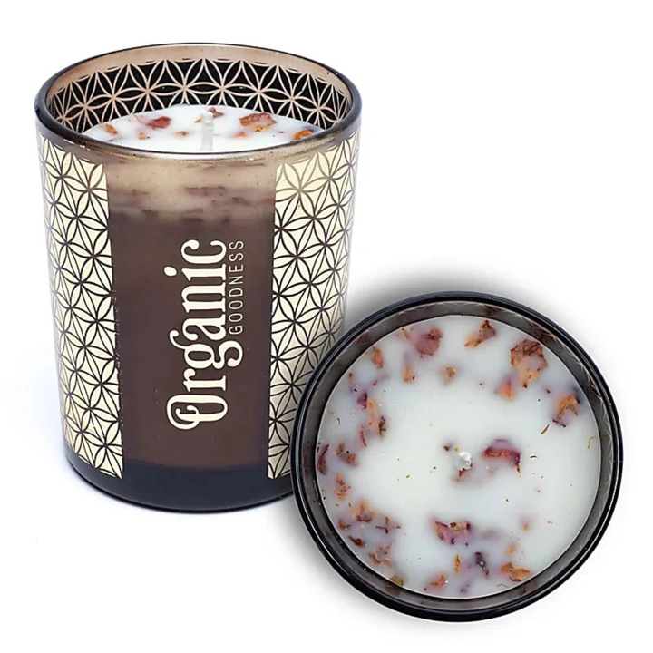 Organic Goodness Duftkerze Rose Geranie 200 g
