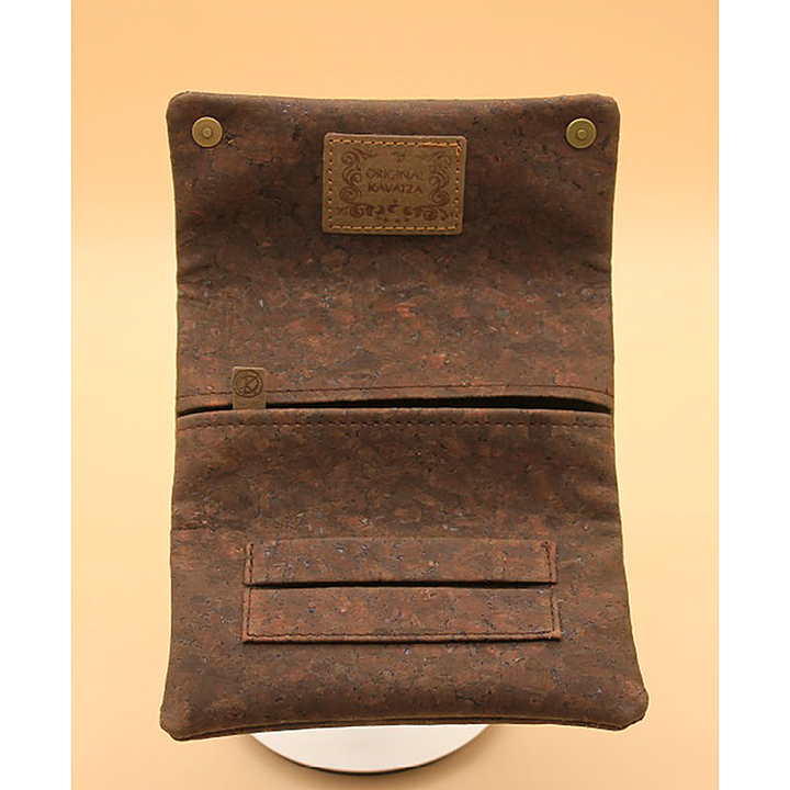 Kavatza Tabaktasche aus Kork, Mokka Deluxe