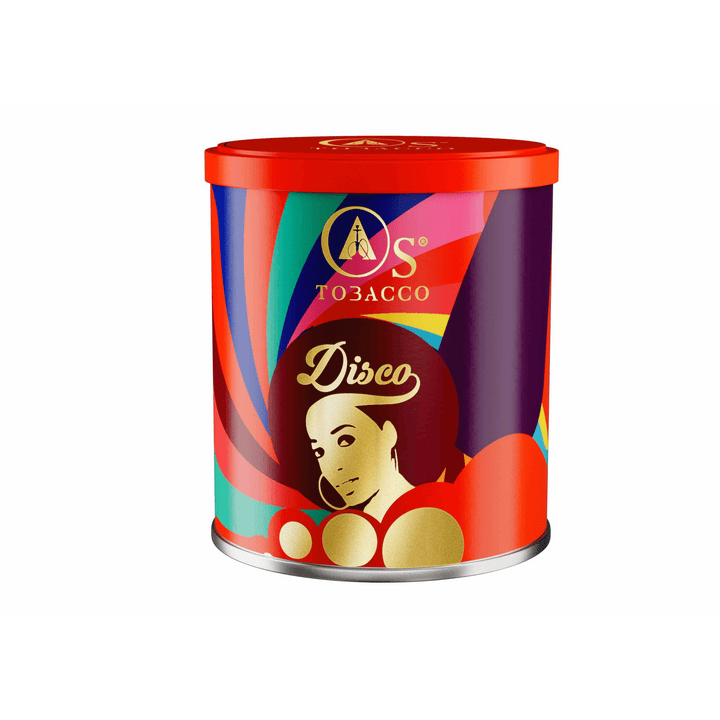 O’s Tobacco Disco Shisha Tabak 200g Dose Vorderseite
