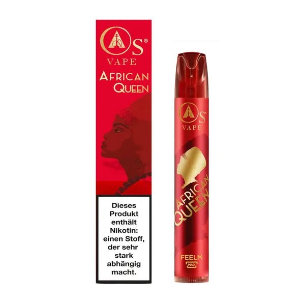 OS Vape African Queen Einweg Vape mit 750 Zügen