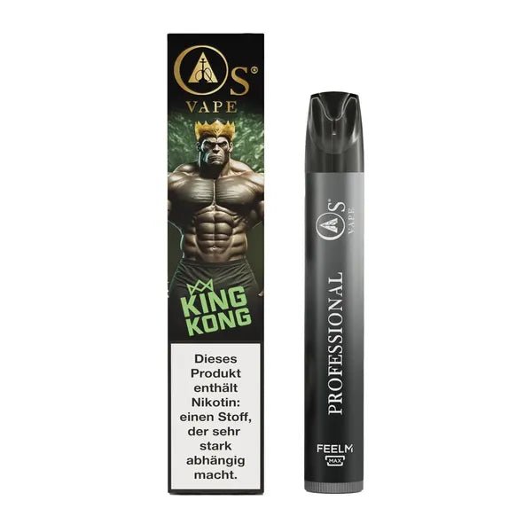 OS Vape King Kong Einweg Vape mit 750 Zügen