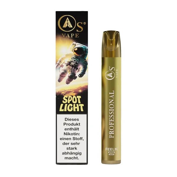OS Vape Spot Light Einweg Vape mit 750 Zügen