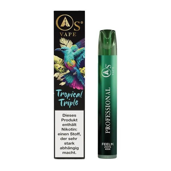 OS Vape Tropical Triple Einweg Vape mit 750 Zügen