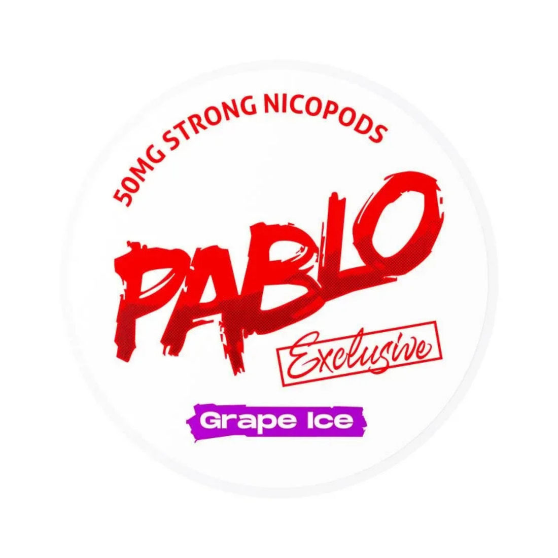 PABLO Exclusive Grape Ice Nikotin Pouches Dose 12g