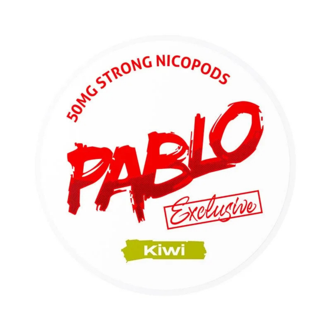 PABLO Exclusive Kiwi Nikotin Pouches Dose 12g