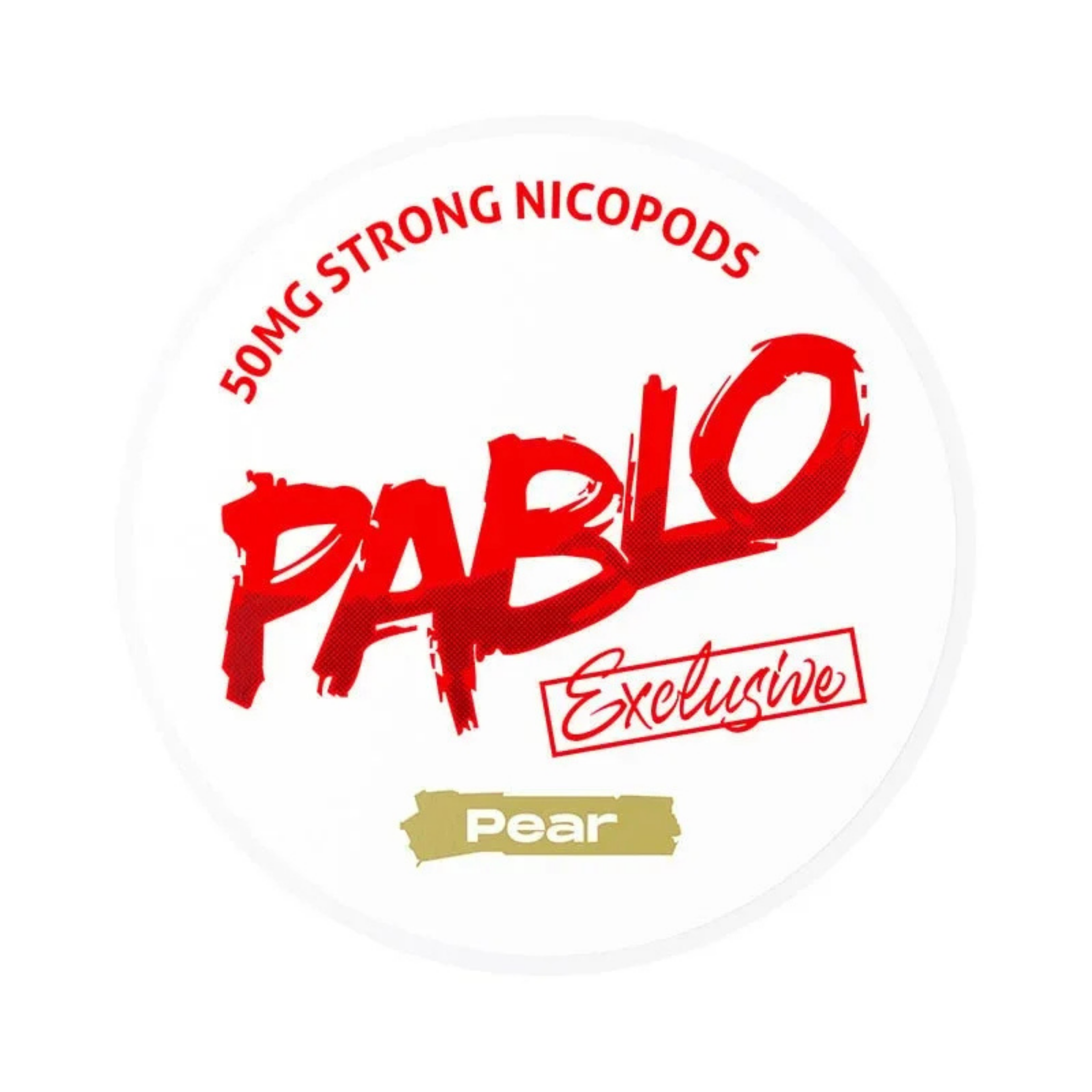 PABLO Exclusive Pear 50mg/g Dose, Frontansicht