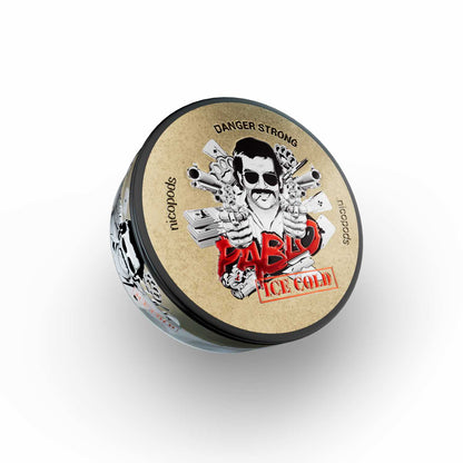 PABLO Ice Cold Display mit 10 Dosen All White Snus