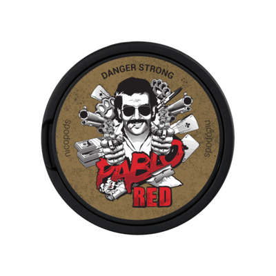 PABLO Red All White Snus Dose 16g Frontansicht