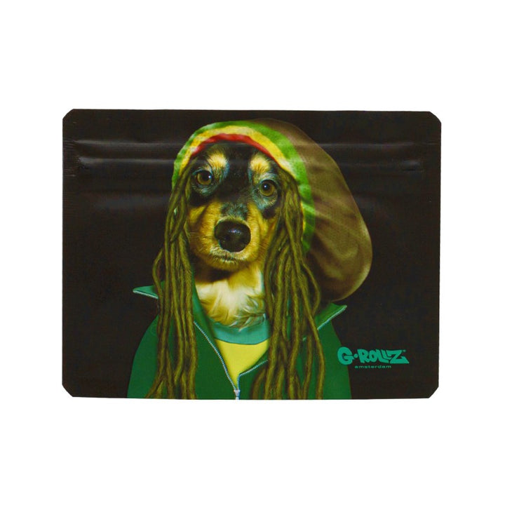 G-Rollz Pets Rock Bag Reggae – Aufbewahrungsbeutel, 10.5 x 8 cm