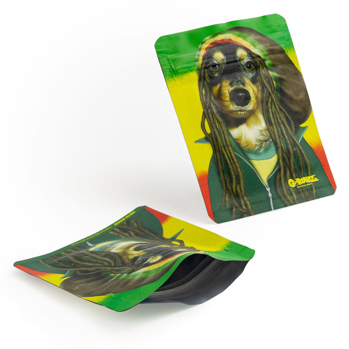 G-Rollz Pets Rock Bag Reggae – Aufbewahrungsbeutel, 6.5 x 8.5 cm