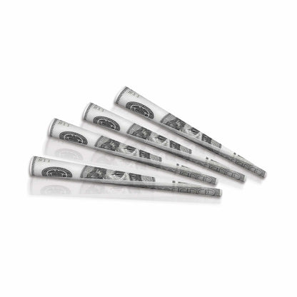 Power Papers 100 Dollar King Size Cones Box schräg