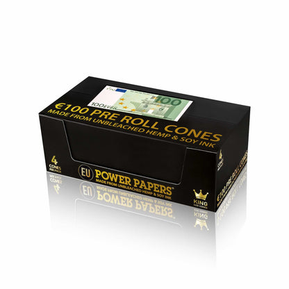 Power Papers 100 EURO - King Size Cones - Prerolled Joints kaufen bei rauchwerk.ch