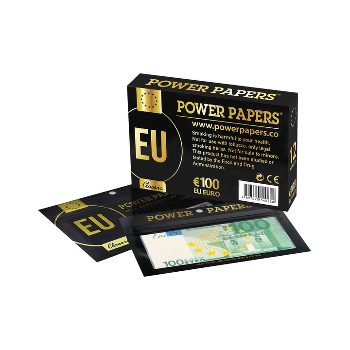 Power Papers 100 Euro Display Box mit 12 Packungen