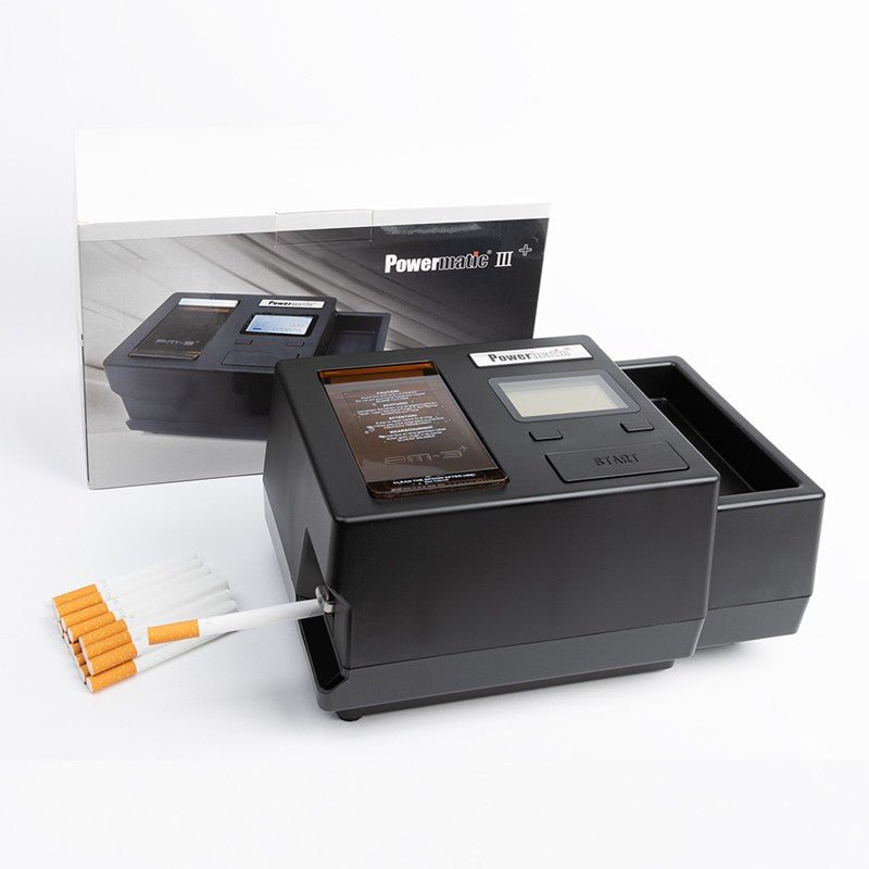 Powermatic 3 Plus Stopfmaschine elektrisch Seitenansicht