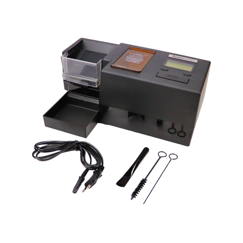 Powermatic 5+ elektrische Stopfmaschine mit Shredder, Anthrazit
