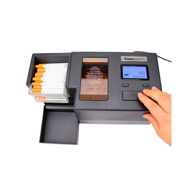 Powermatic 5+ elektrische Stopfmaschine mit Shredder, Anthrazit