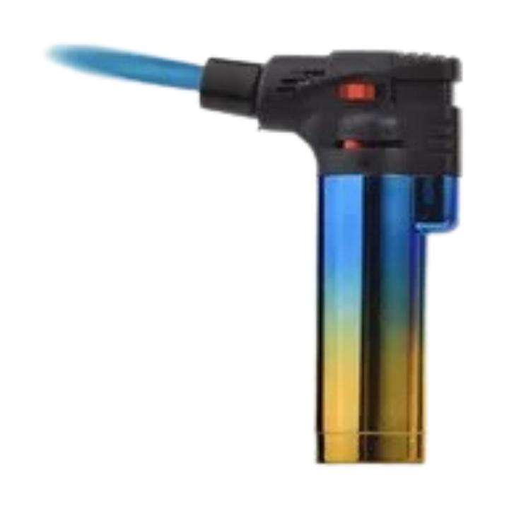 Easy Torch Metallic Jetflame Feuerzeug mit blauer Flamme