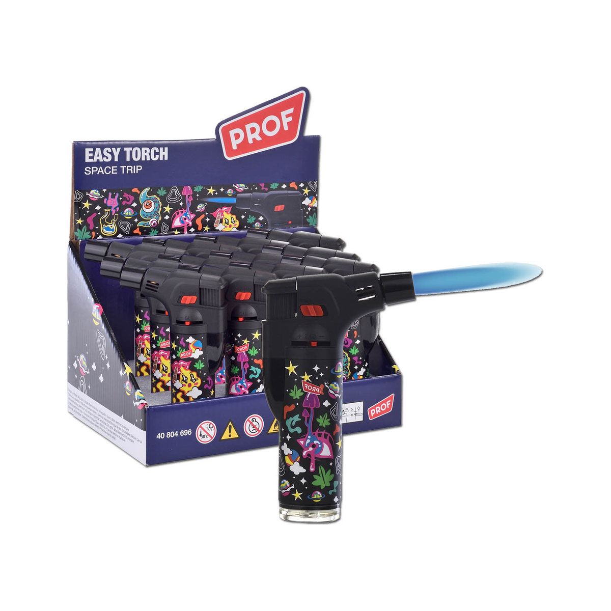 Easy Torch Space Trip Jetflame Feuerzeug mit blauer Flamme