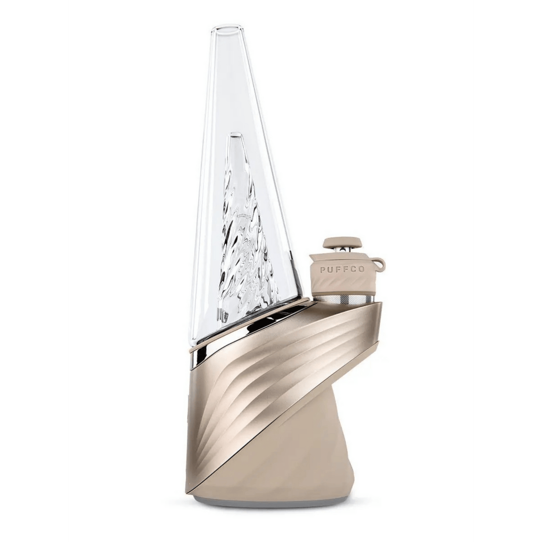 Puffco New Peak Pro Desert E-Rig mit Glasaufsatz