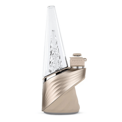 Puffco New Peak Pro Desert E-Rig mit Glasaufsatz