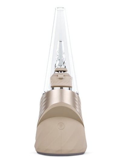 Rückansicht Puffco New Peak Pro Desert mit Glasaufsatz