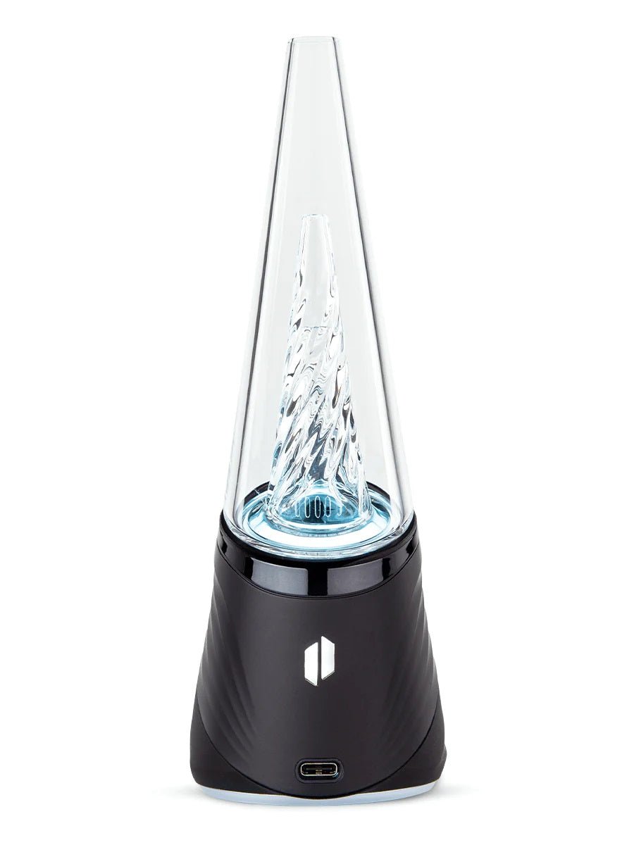 Detailansicht Puffco New Peak Pro Onyx mit Onyx-Glas